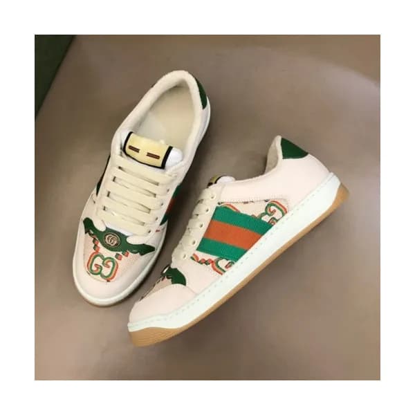 구찌 남/녀 트렌디 레더 스니커즈 Size(225 - 275) 그린 - Gucci 202… - 1