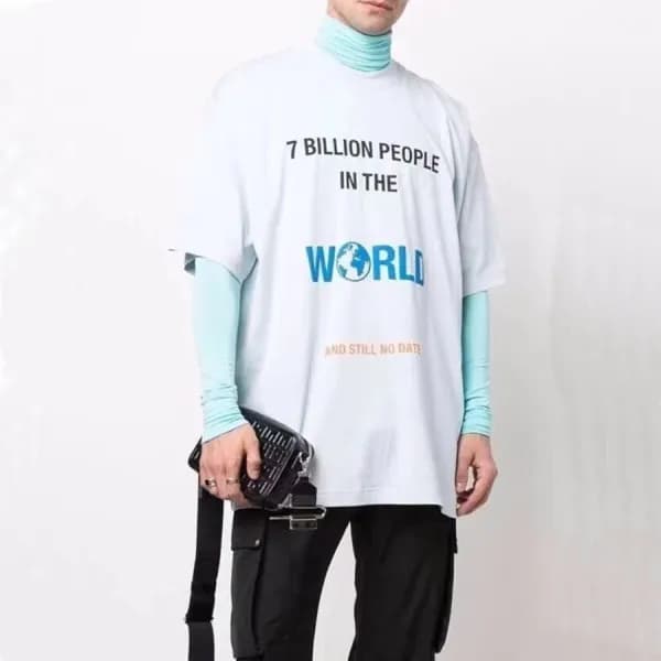 베트멍 남성 트렌디 화이트 반팔티 - Mens White Tshirts - vet0243x - 1