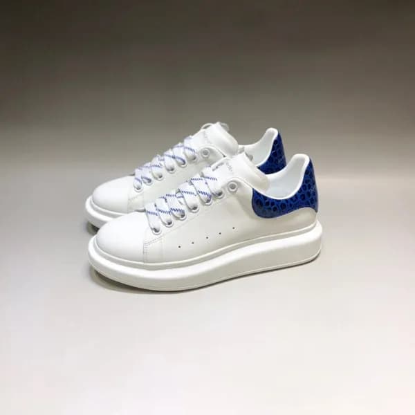 알렉산더맥퀸 남/녀 블루탭 스니커즈 - Unisex Blue Sneakers - alx01… - 1