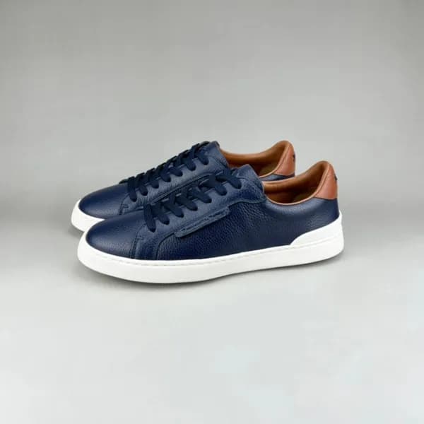 에르메네질도 제냐 남성 네이비 스니커즈 - Ermenegildo Zegna Mens Nav… - 1