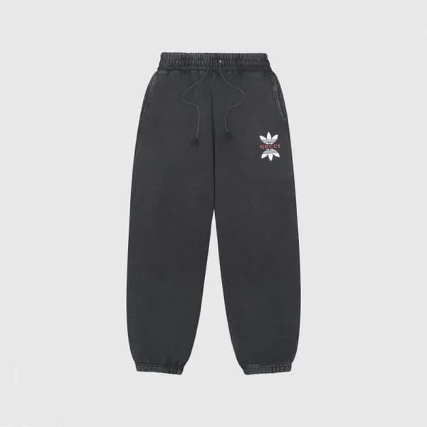 구찌 남성 캐쥬얼 블랙 팬츠 - Gucci Mens Black Pants - gu0012x - 1