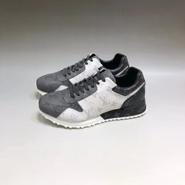 루이비통 남성 그레이 스니커즈 - Louis vuitton Mens Gray Sneaker… - 1