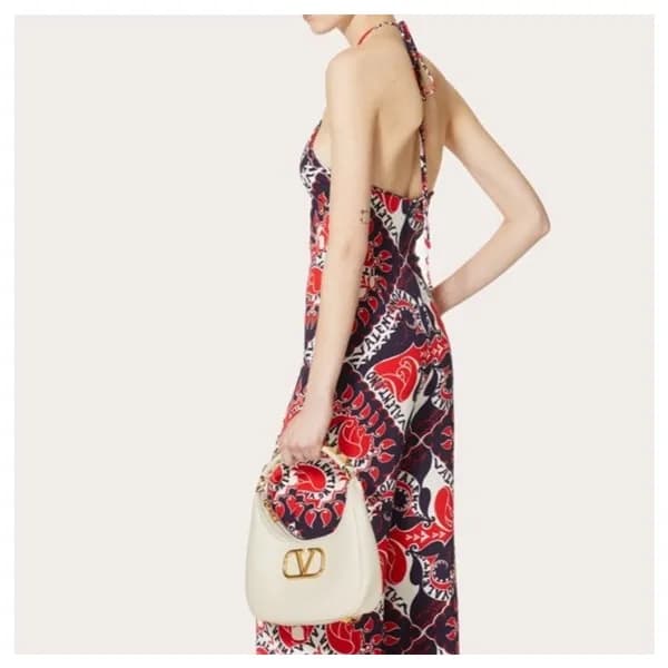 발렌티노 여성 화이트 토트백 - Valentino Womens White Tote Bag … - 1