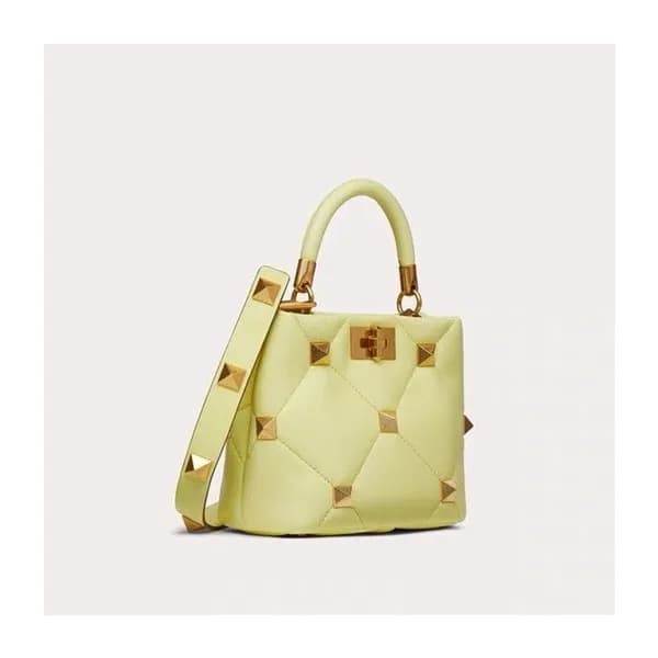 발렌티노 여성 로만 스터드 스몰 토트백 - Valentino Womens Roman Stu… - 1