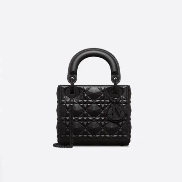 디올 여성 블랙 레이디백 - Dior Womens Black Lady Bag - di221… - 1