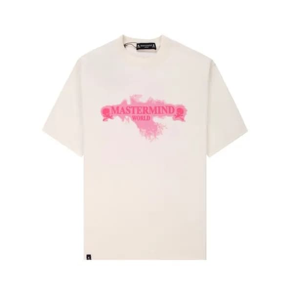 마스터마인드 남성 화이트 반팔티 - Mastermind Mens White Tshirts … - 1