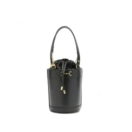 구찌 여성 GG Supreme 블랙 버킷백 - Gucci Womens Black Bucke… - 1
