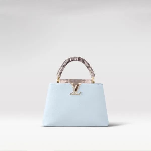 루이비통 여성 블루 토트백 - Louis vuitton Womens Blue Tote Ba… - 1