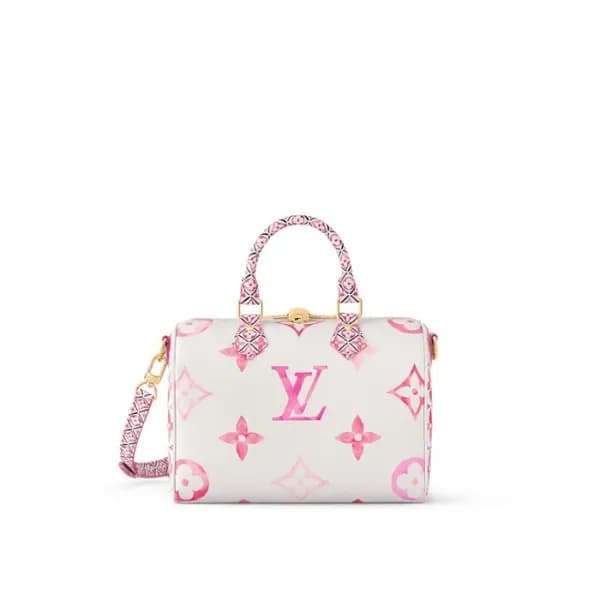 루이비통 여성 핑크 스피디 - Louis vuitton Womens Pink Speedy … - 1