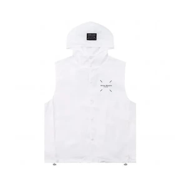 메종마르지엘라 남성 화이트 베스트 - Maison Margiela Mens White Ve… - 1