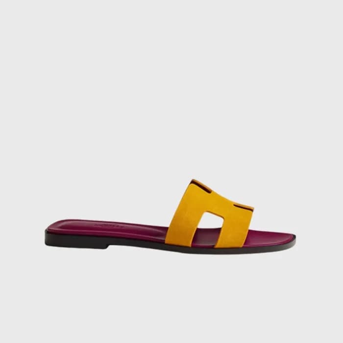 에르메스 여성 오란 샌들 【매장-150만원대】 - Hermes Womens Yellow S… - 1