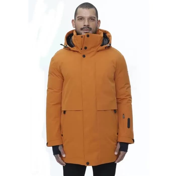 몽클레어 남성 오렌지 다운 패딩 - Moncler Mens Orange Down Paddi… - 1