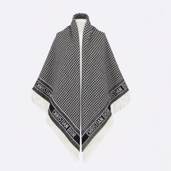 디올 여성 블랙 머플러 - Dior Womens Black Muffler - di790x - 1