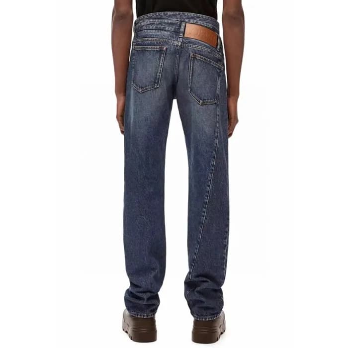 로에베 남성 블루 청바지 - Loewe Mens Blue Jeans - loe821x - 1