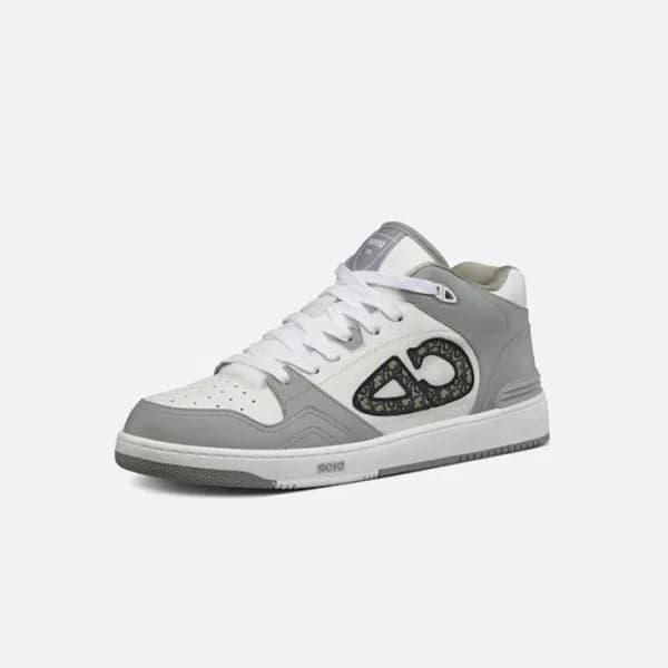 디올 남/녀 그레이 스니커즈 - Dior Unisex Gray Sneakers - di87… - 1