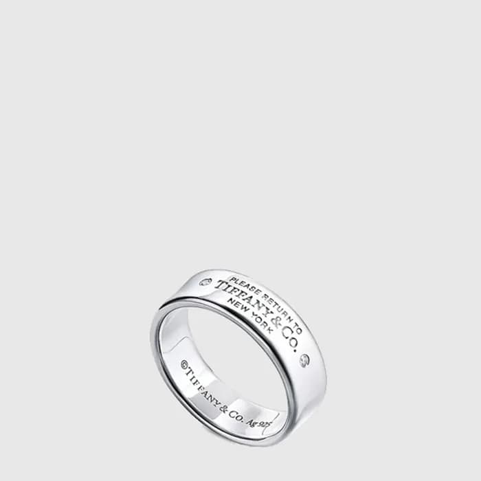 티파니 남/녀 네로우 반지 - Tiffany Unisex Narrow Ring - acc9… - 1