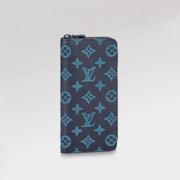 루이비통 남성 블루 장지갑 M82322 - Louis vuitton Mens Zippy W… - 1