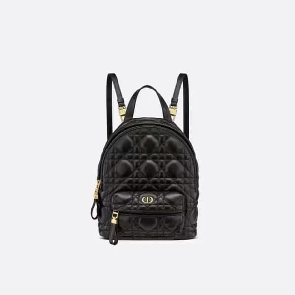 디올 여성 블랙 백팩 - Dior Womens Black Back Pack - dib453… - 1