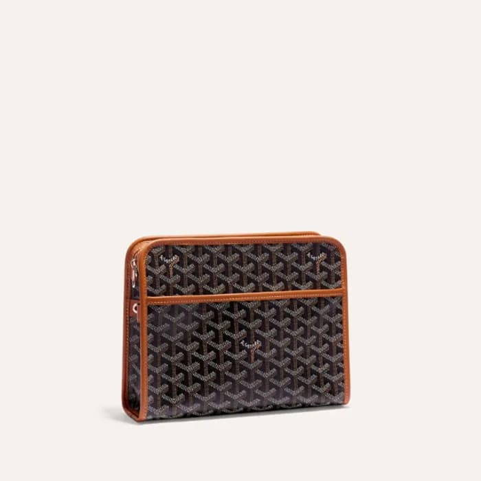 고야드 남/녀 블랙 탄 쥬방스 백 GM - Goyard Unisex Jouvence GM … - 1