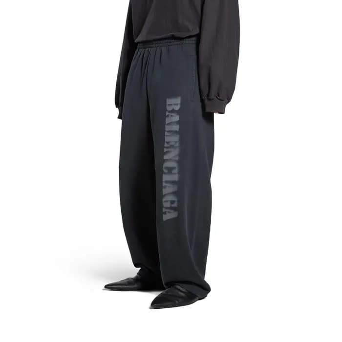 발렌시아가 남성 캐쥬얼 블랙 팬츠 - Balenciaga Mens Black Pants -… - 1