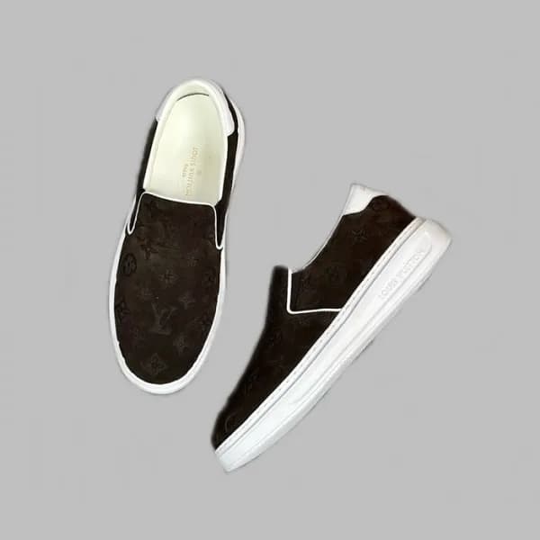 루이비통 남성 브라운 로퍼 - Louis vuitton Mens Brown Loafer -… - 1