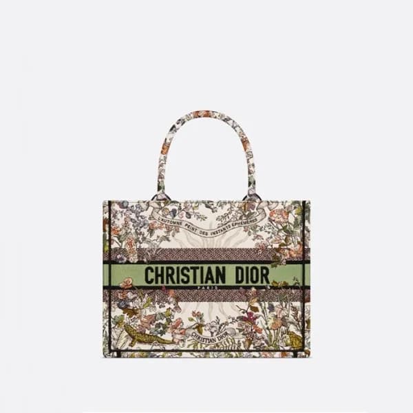 디올 여성 자수 북토트 M1296 - Dior Womens Book Tote - dib20… - 1