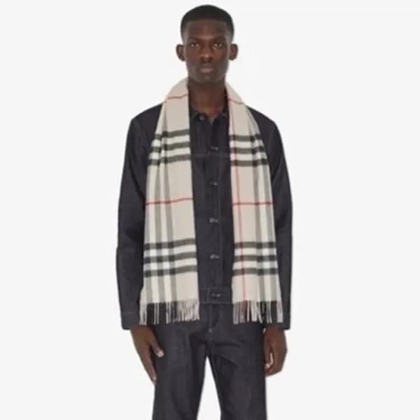 버버리 남/녀 클래식 머플러 - Burberry Unisex Classic Muffler … - 1
