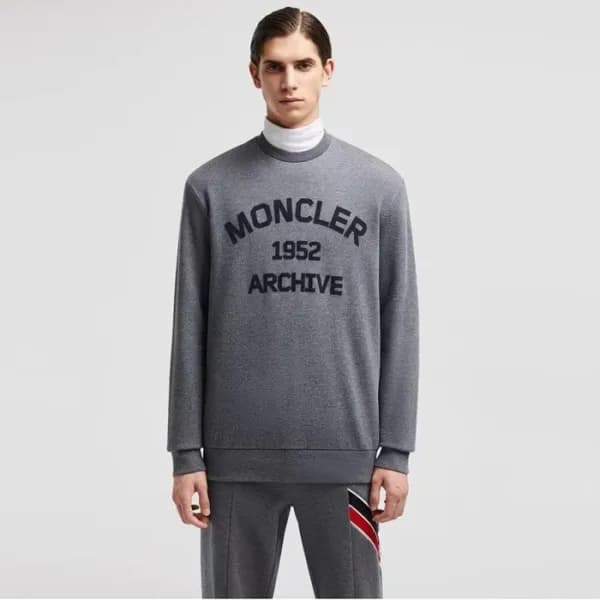 몽클레어 남성 크루넥 맨투맨 - Moncler Mens Round Tshirt - moc4… - 1