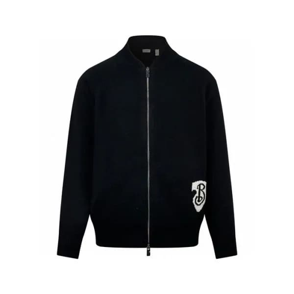 버버리 남성 집업 스웨터 - Burberry Mens Zip-up Sweater - buc… - 1