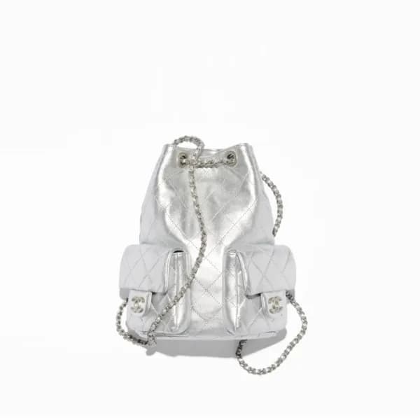 샤넬 여성 더블 포켓 백팩 - Chanel Womens 25C Back Pack - chb… - 1