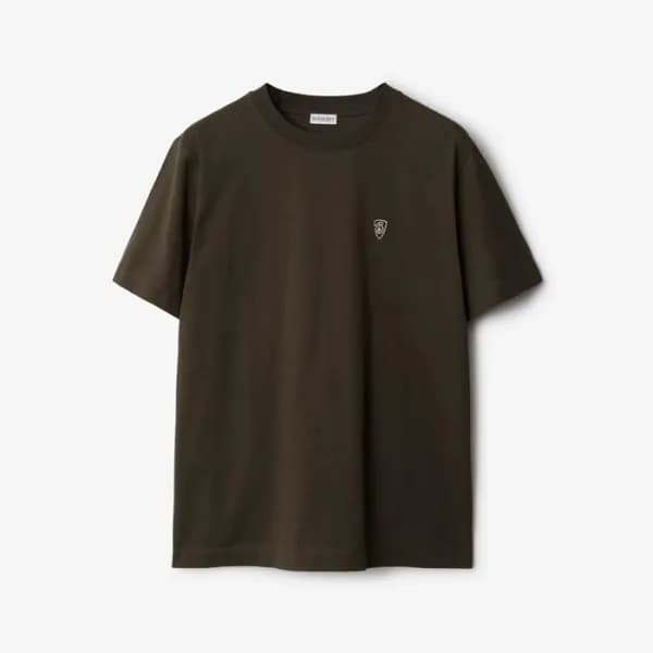 버버리 남성 라운드 반팔 티셔츠 - Burberry Mens Round Tshirt - b… - 1