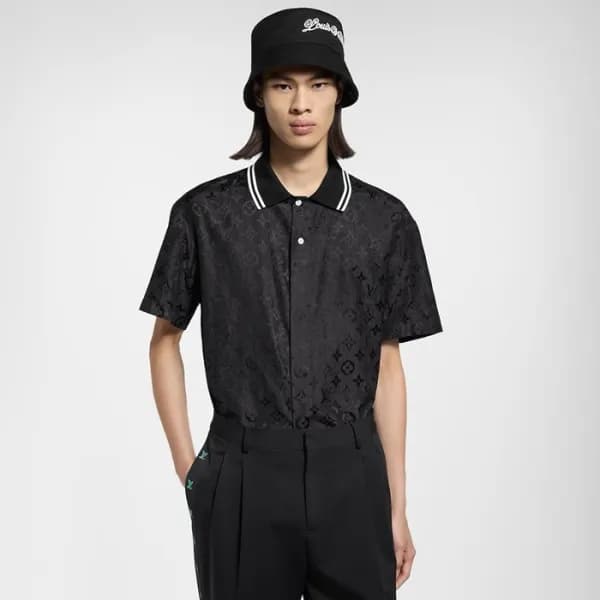 루이비통 남성 폴로 반팔 티셔츠 - Louis vuitton Mens Polo Tshirt… - 1