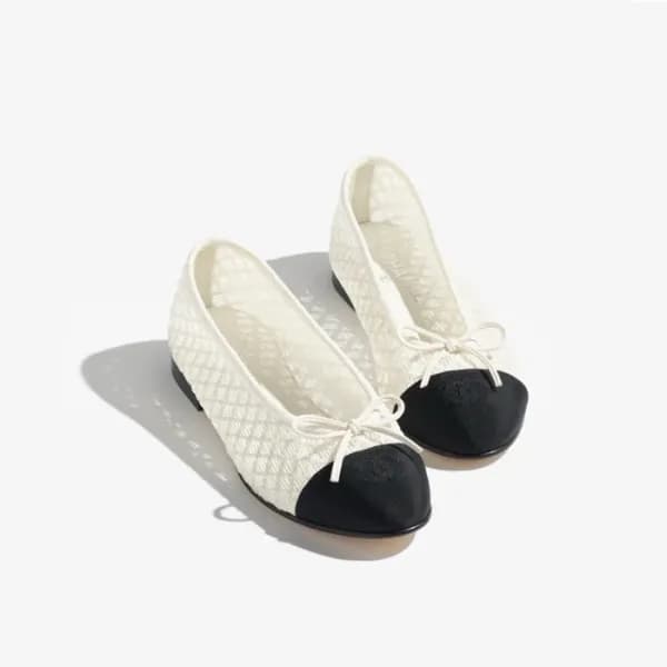 샤넬 여성 발레리나 플랫 - Chanel Womens Ballerina Flat Shoes… - 1