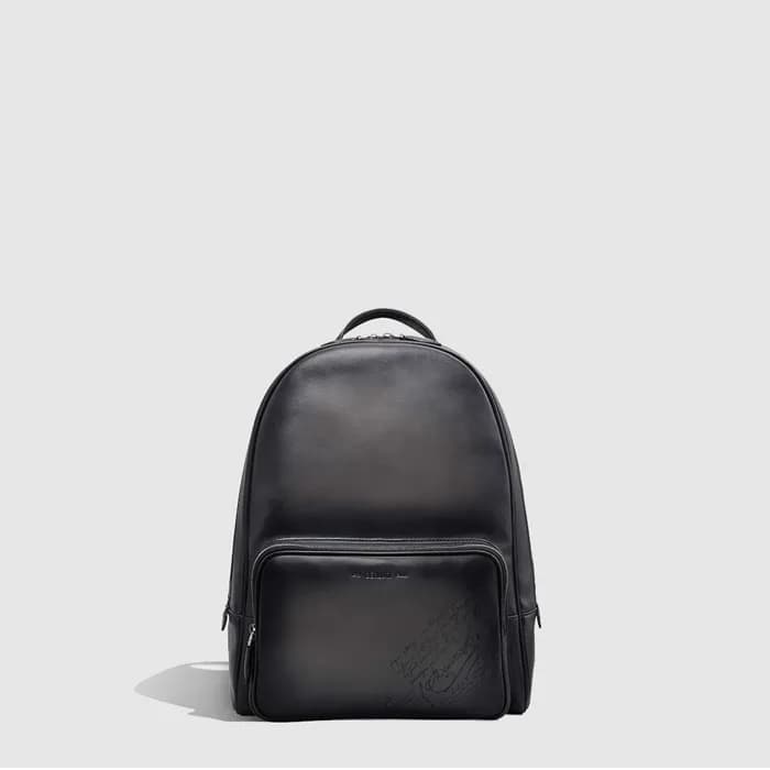 벨루티 남성 레더 백팩 - Berluti Mens Leather Backpack - beb… - 1
