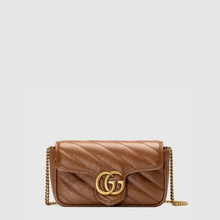 구찌 여성 GG 마몽 수퍼 미니백 - Gucci Womens GG Marmont Super… - 1