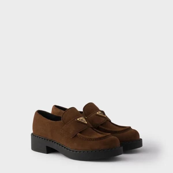 프라다 여성 가죽 로퍼 - Prada Womens Leather Loafer - prs89… - 1