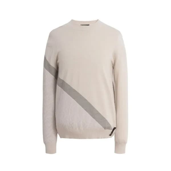 펜디 남성 라운드 스웨터 - Fendi Mens Round Sweater - fec1338… - 1