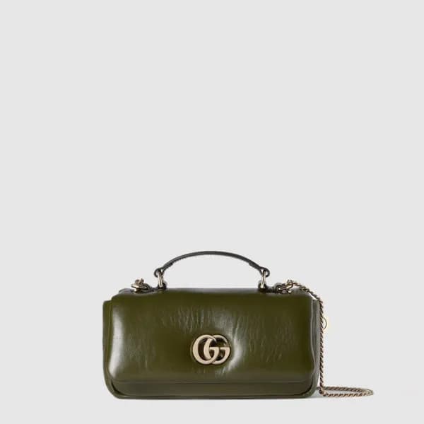 구찌 여성 GG 밀라노 미니 탑 핸들백 - Gucci Womens GG Milano Min… - 1