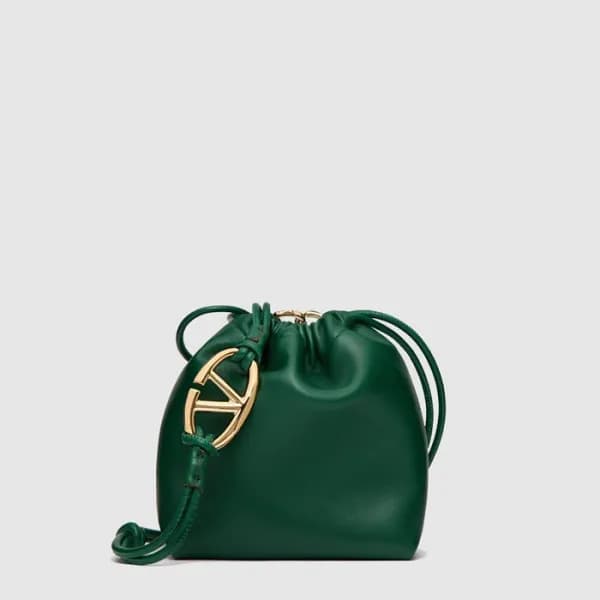 발렌티노 여성 브이로고 푸프 미니 버킷 백 - Valentino Womens V-Logo … - 1
