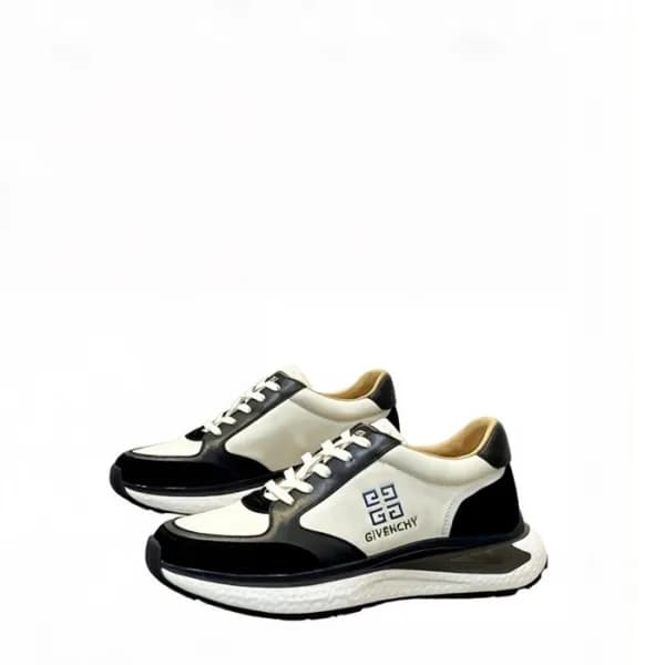 지방시 남성 레더 스니커즈 - Givenchy Mens Leather Sneakers - … - 1