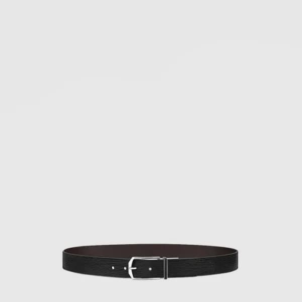 루이비통 남성 슬랜더 리버서블 벨트 - Louis vuitton Mens Slender R… - 1