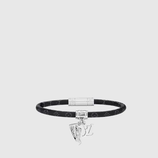 루이비통 남성 모노그램 팔찌 - Louis vuitton Mens Monogram Brac… - 1
