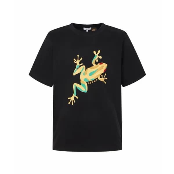 로에베 남성 라운드 반팔티 - Loewe Mens Round Tshirt - loc1592… - 1