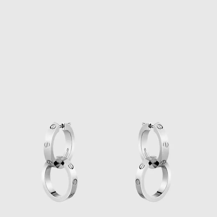 까르띠에 여성 러브 이어링 - Cartier Womens Love Earring - acc…