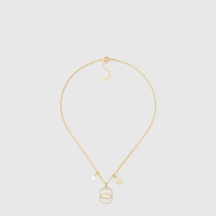 디올 여성 쁘띠 CD 네크리스 - Dior Womens Petit CD Necklace - acc9889x - 1