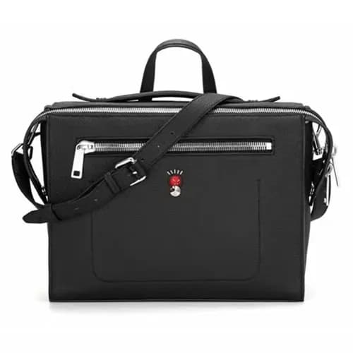 [팬디] 피카부수입가죽 블랙 남성용 비지니스백 fd0005b - Fendi Peekaboo… - 1