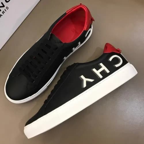 Givenchy 2018 Mens Leather Sneakers - 지방시 남성 레더 스니… - 1