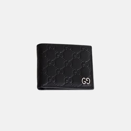 Gucci 2018 Mens GG Wallet 473928 - 구찌 시그니처 반지갑 블랙 … - 1