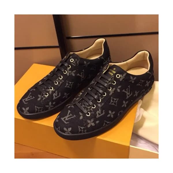 LOUIS VUITTON 2018 MENS CANVAS SKEAKERS - 루이비통 남성 … - 1