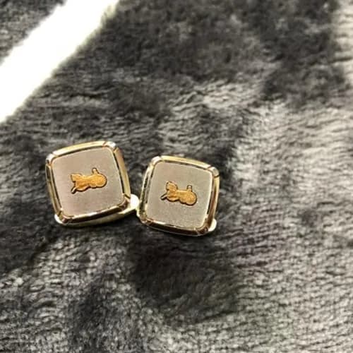 CELINE MENS YELLOW GOLD CUFFS - 셀리느 남성용 18…